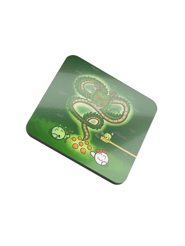 Dango Dragon Year - Glossed Cork Coaster product image (2)