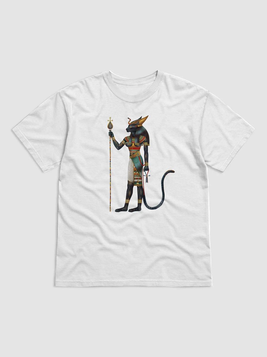 Bastet - The Egyptian Cat Goddess Cotton T-Shirt product image (1)