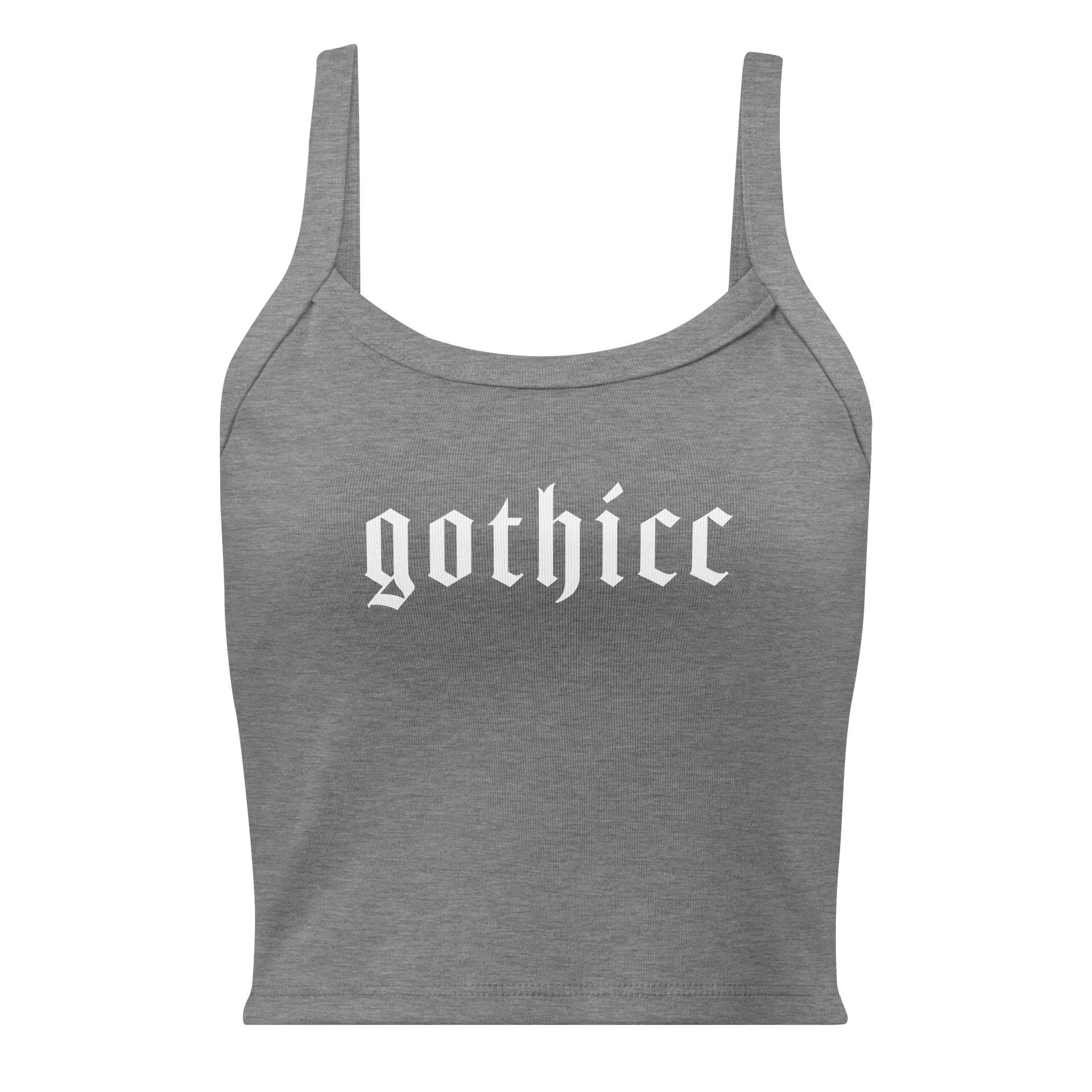 gothicc ribbed tank product image (1)