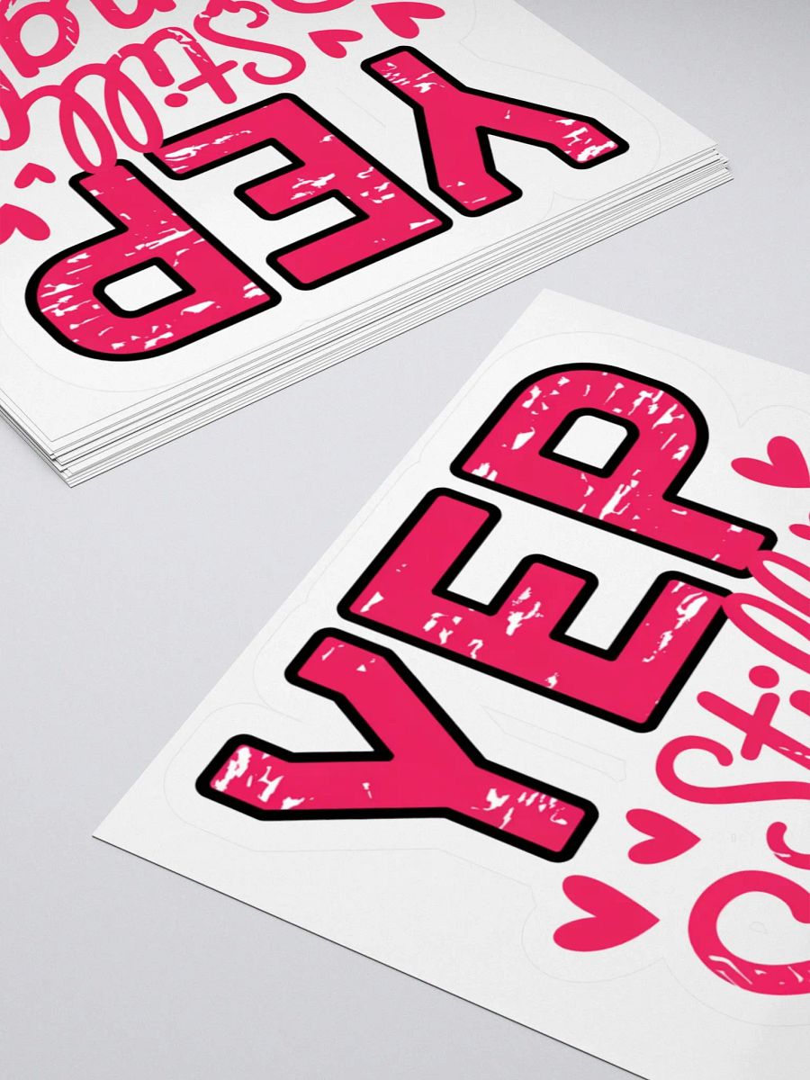 Yep Sticker product image (12)