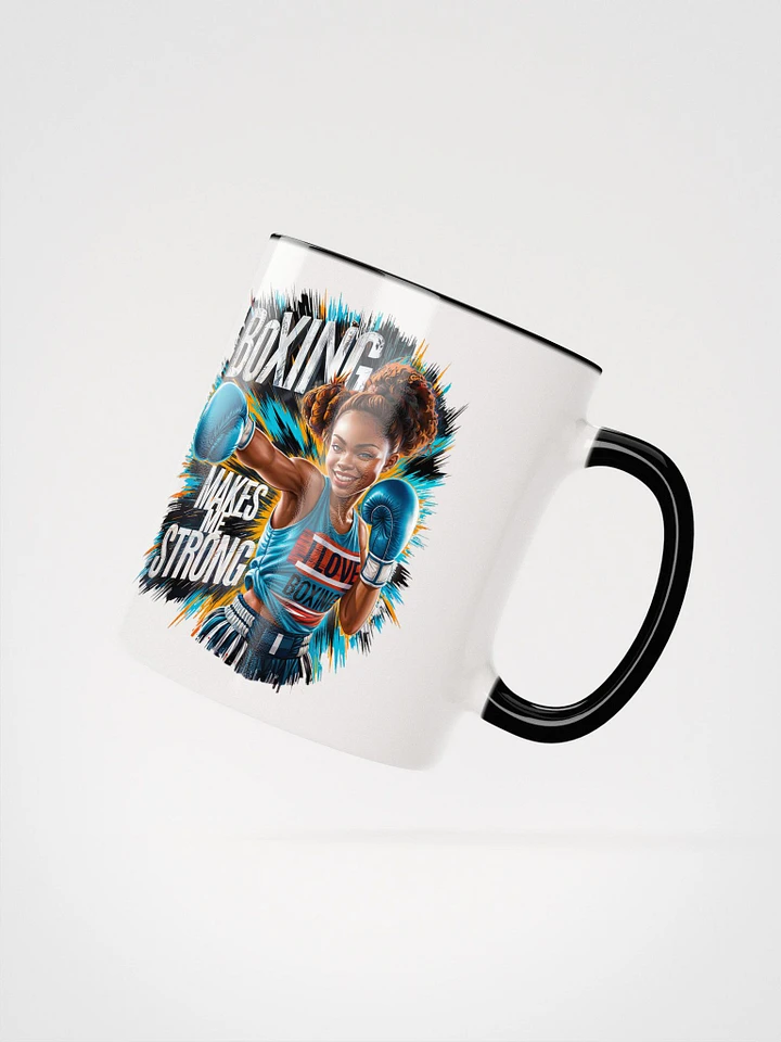 Strength in Every Sip - Boxing Makes Me Strong Mug product image (2)