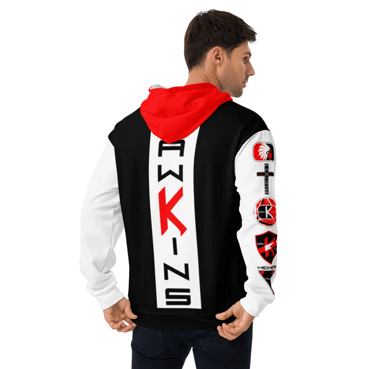 Dawkins White Stripe Hoodie product image (2)