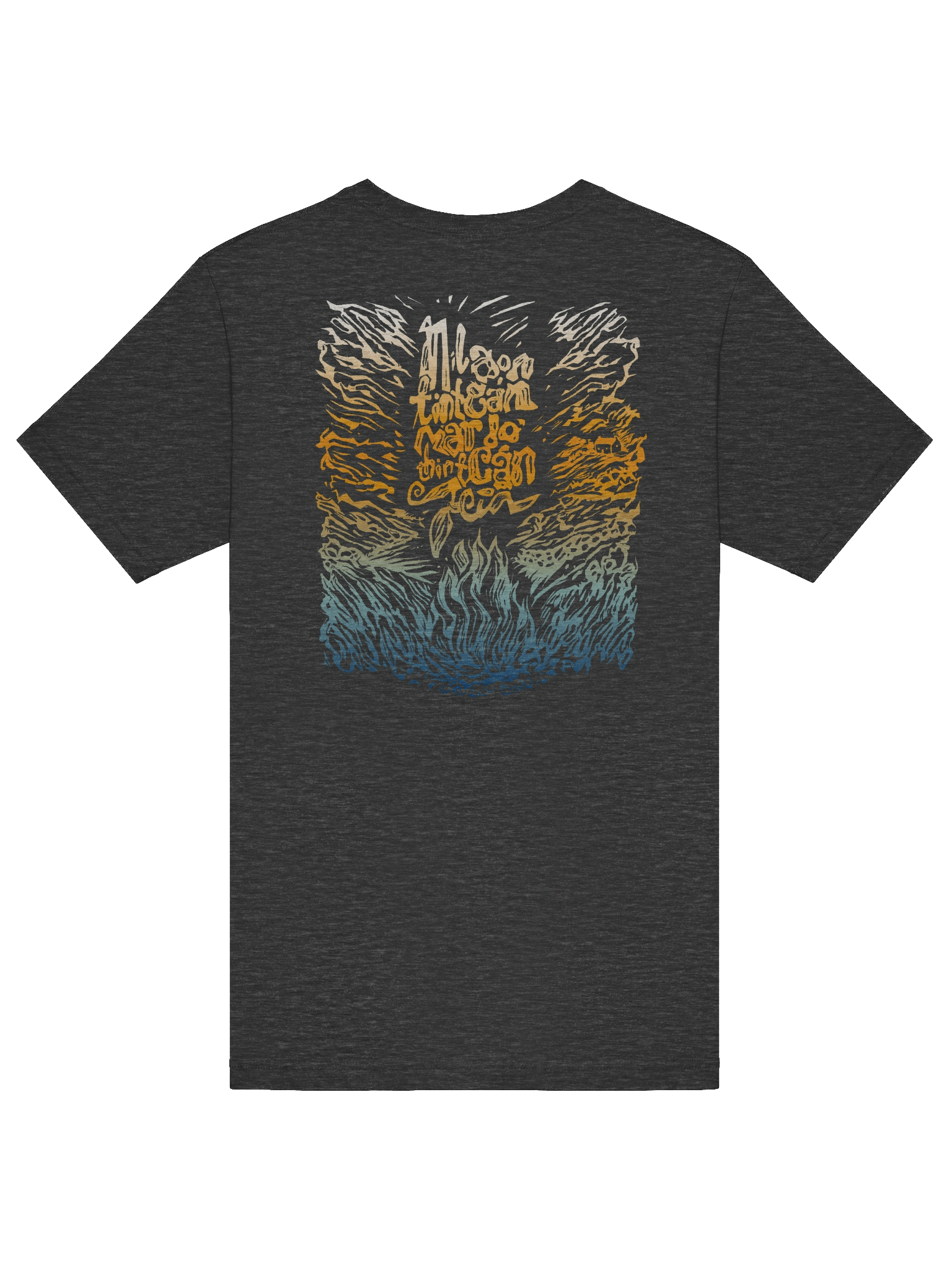 Níl aon tinteán mar do thinteán féin - Colour - Bella+Canvas Supersoft T-Shirt (Back Patch) product image (6)