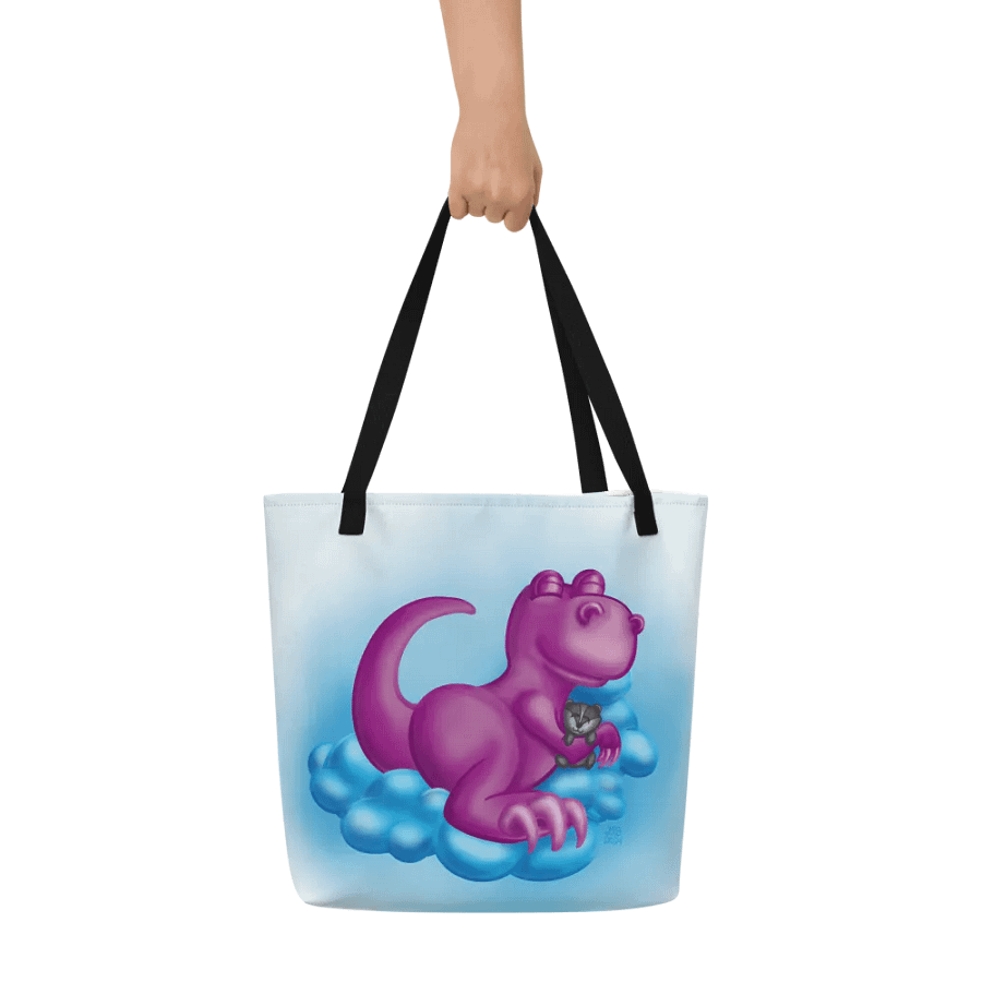 Sleepy Dino Tote product image (5)