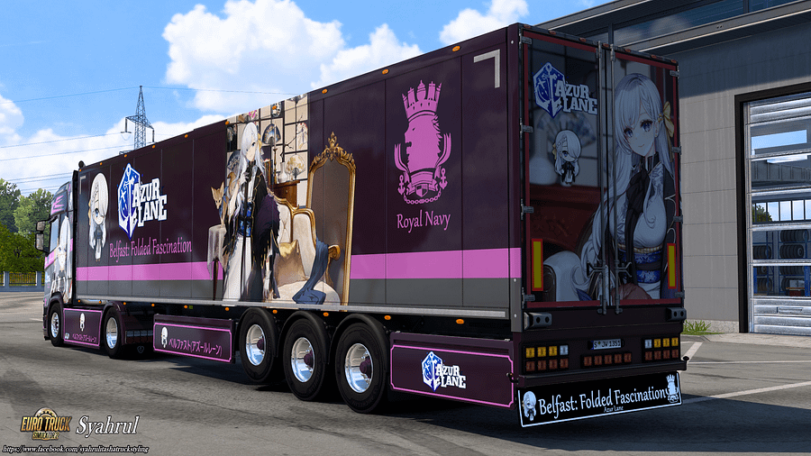 [ETS2] HMS Belfast (Folded Fascination) - Azur Lane [Combo Skin] product image (4)