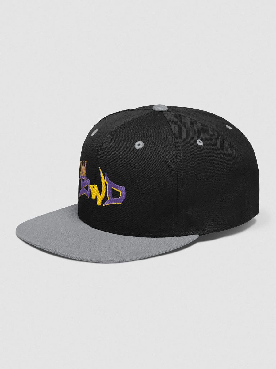 BWD- Purple/Yello Stiched Logo - Hat product image (3)
