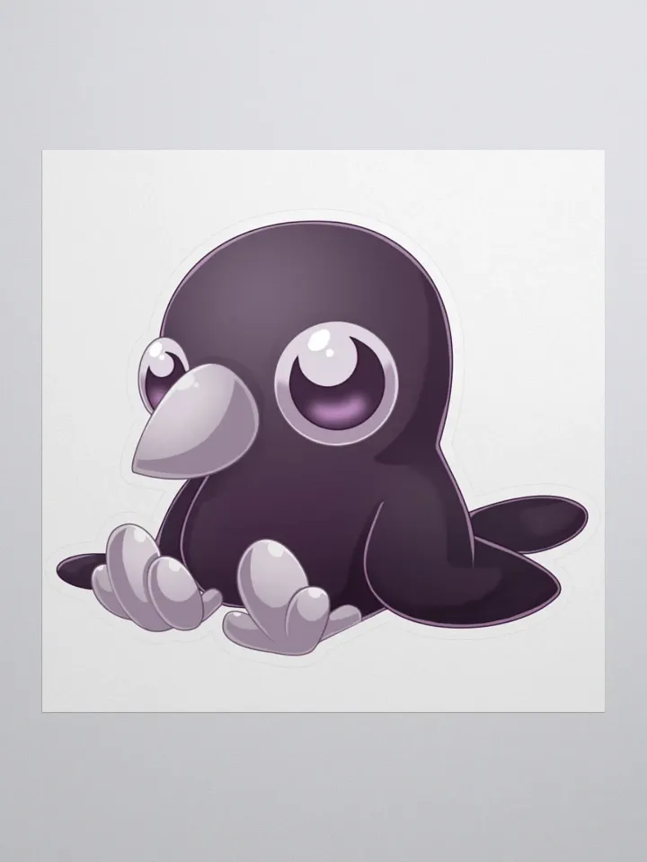 Toll the Raven Plush Sticker product image (3)