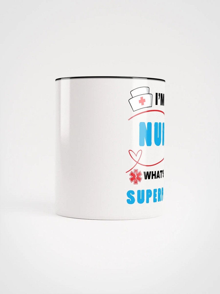 Nurse Superpower Color-Accent Mug product image (5)