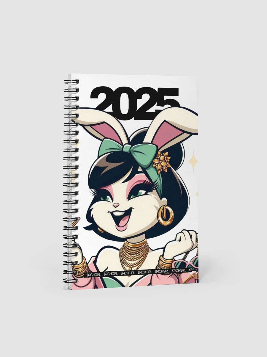 Bunny Bling Spiral Notebook product image (1)