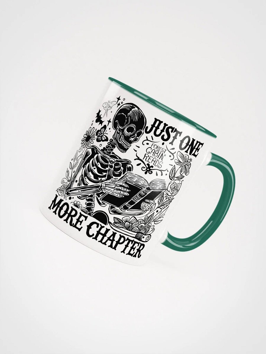 "One More Chapter" Skeleton Mug product image (4)