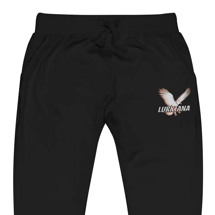Lurkiana Joggers (White and Orange) product image (2)