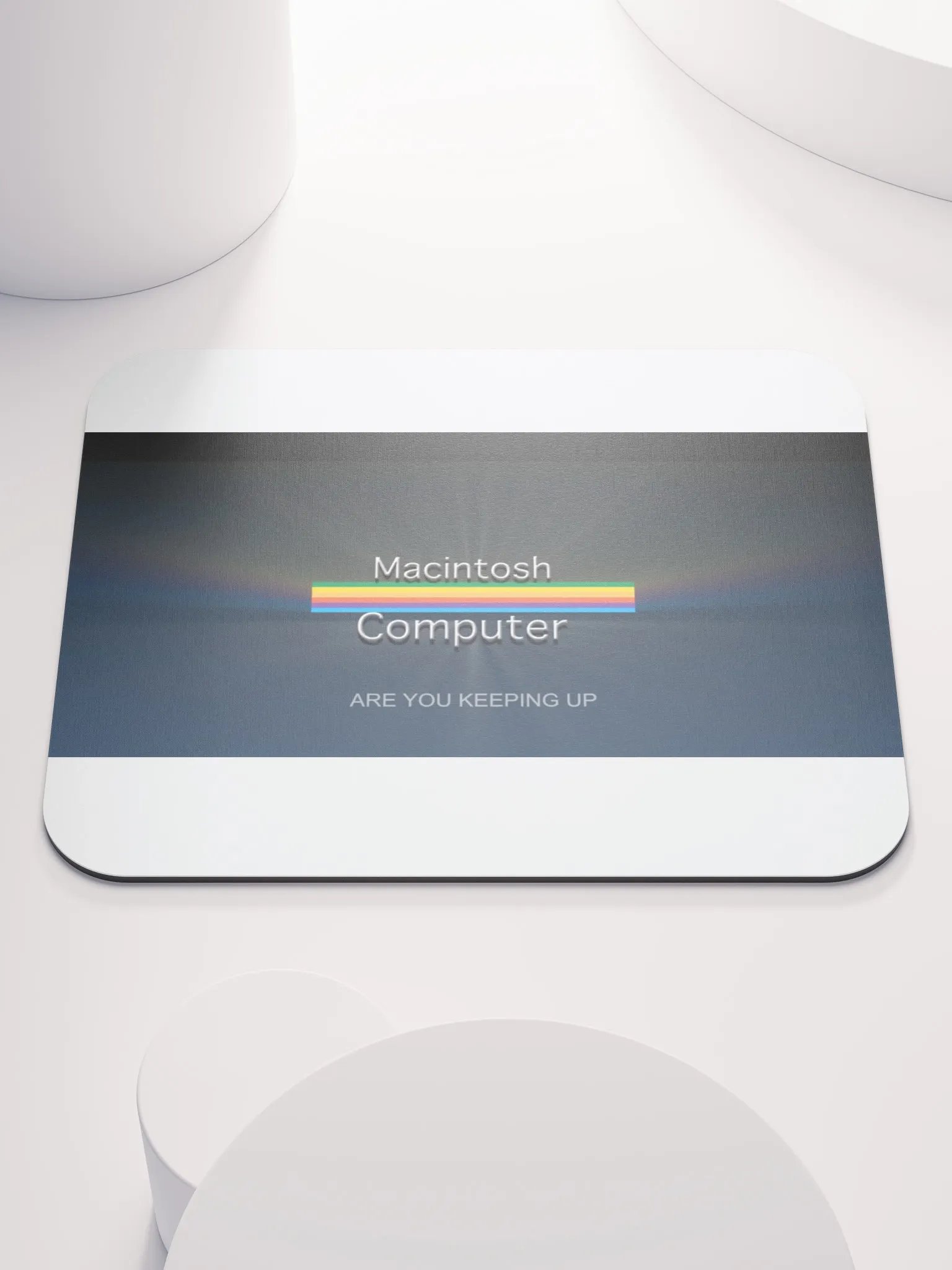 ARE YOU KEEPING UP Mouse Pad product image (1)