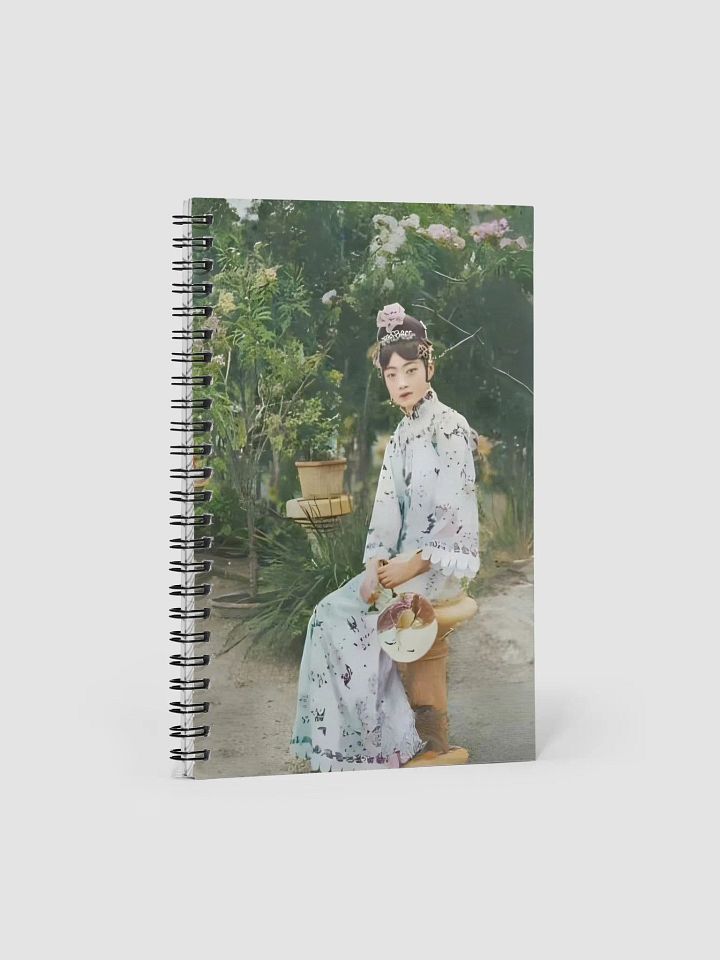 Young Empress in Garden Spiral Notebook product image (1)
