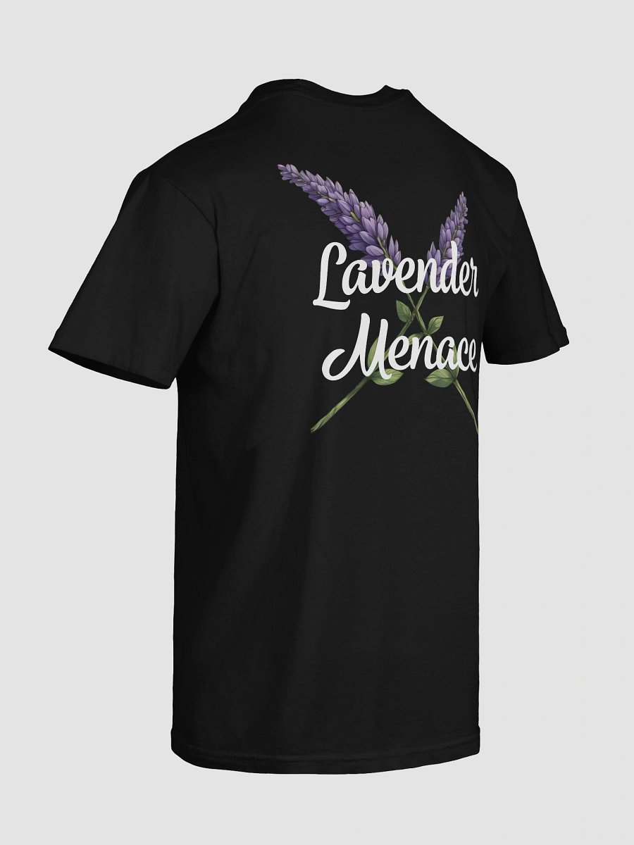 Lavender Menace - T-Shirt (Black) product image (5)