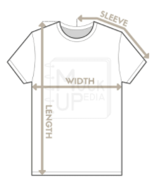Embroidered T-shirt (Breast Logo) product image (4)