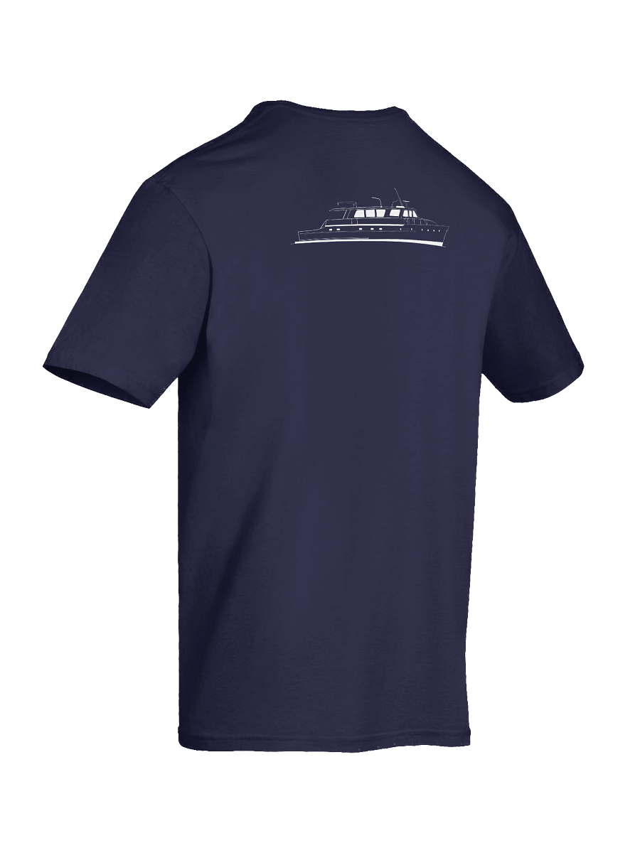 T-Shirt – Tangaroa Boat Outline product image (12)