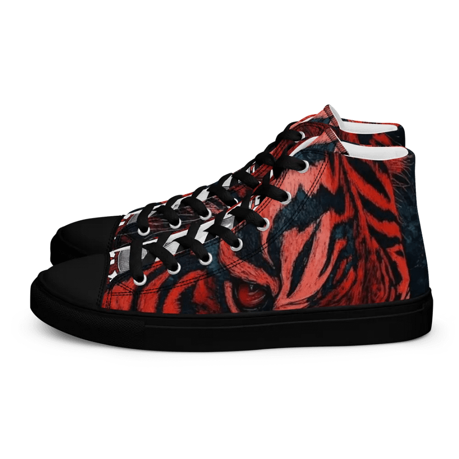 Buhay Tuklas Tiger Fury Men's High Tops product image (4)