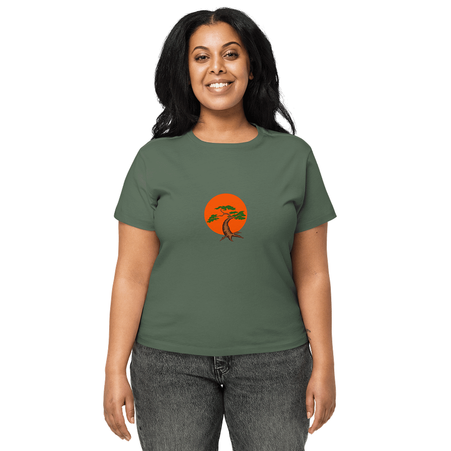 Nature's Sunset Tree High-Waisted Tee product image (1)
