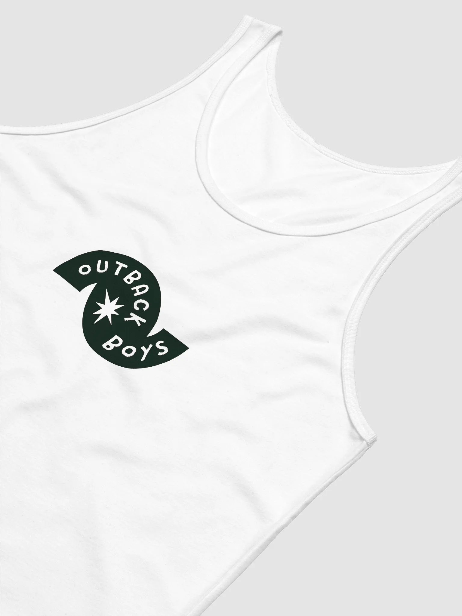Outback Boys White Jersey Tank product image (6)