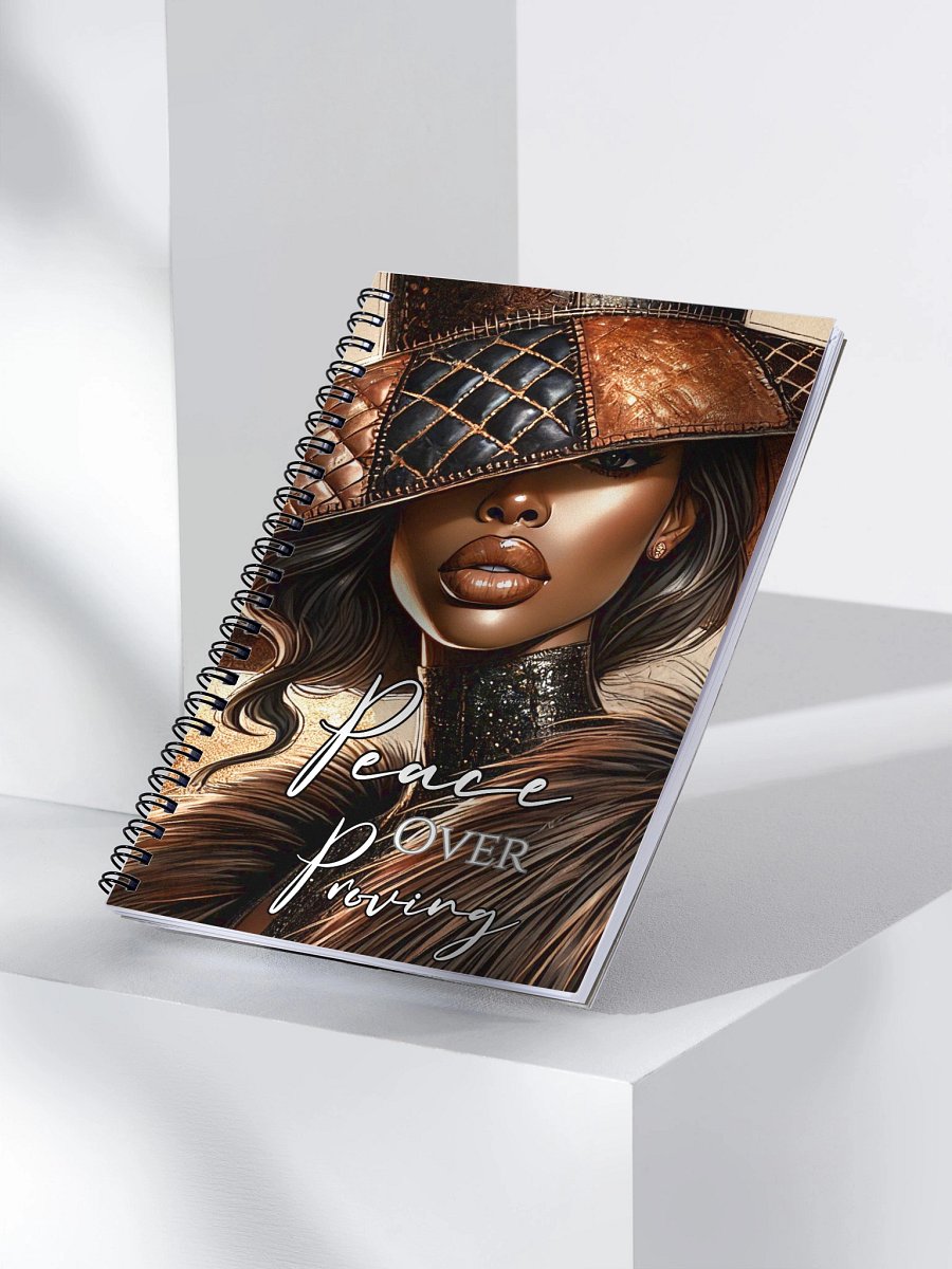 Peace Over Proving – Matching Lined Notebook (Note to Self Series) product image (3)
