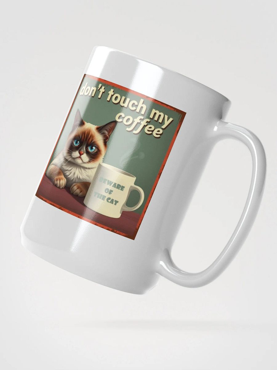 Coffee Cat Warning Mug product image (3)