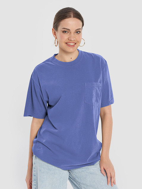 Photo showing Comfort Colors Unisex Garment-Dyed Pocket T-Shirt