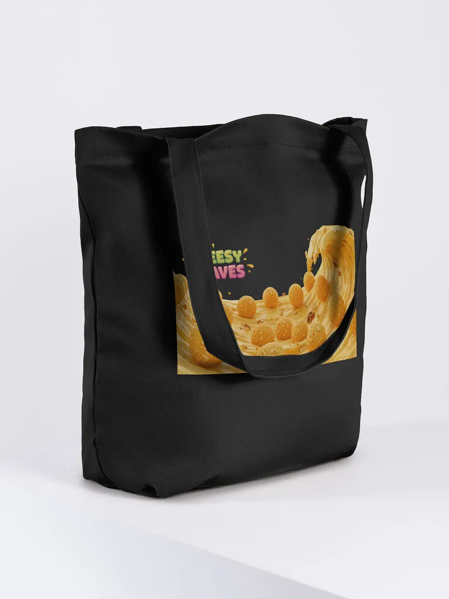Golden Cheesy Waves Tote Bag product image (7)
