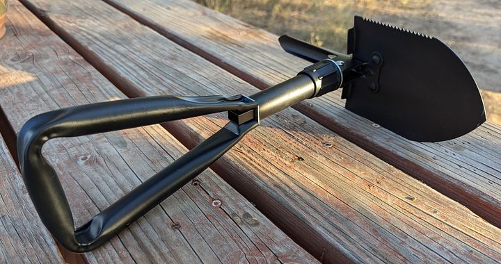 Collapsible Rockhounding Shovel for With Pickaxe and Shovel Head product image (1)