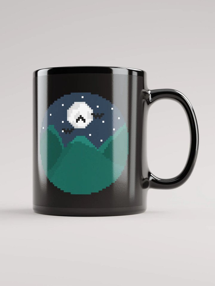 Mountain Harbingerofbeth Logo Mug designed by Cassafrassarole product image (1)