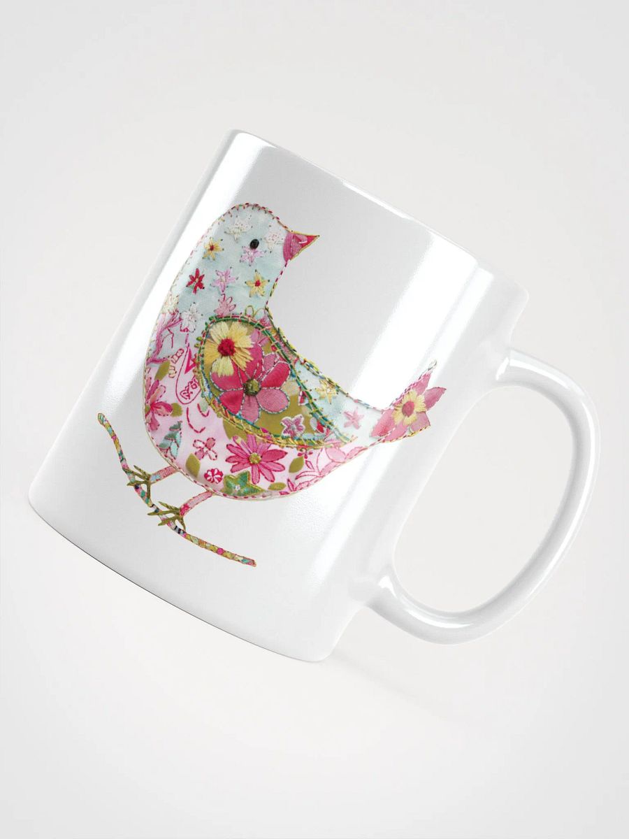 Floral Bird Patchwork Mug product image (12)