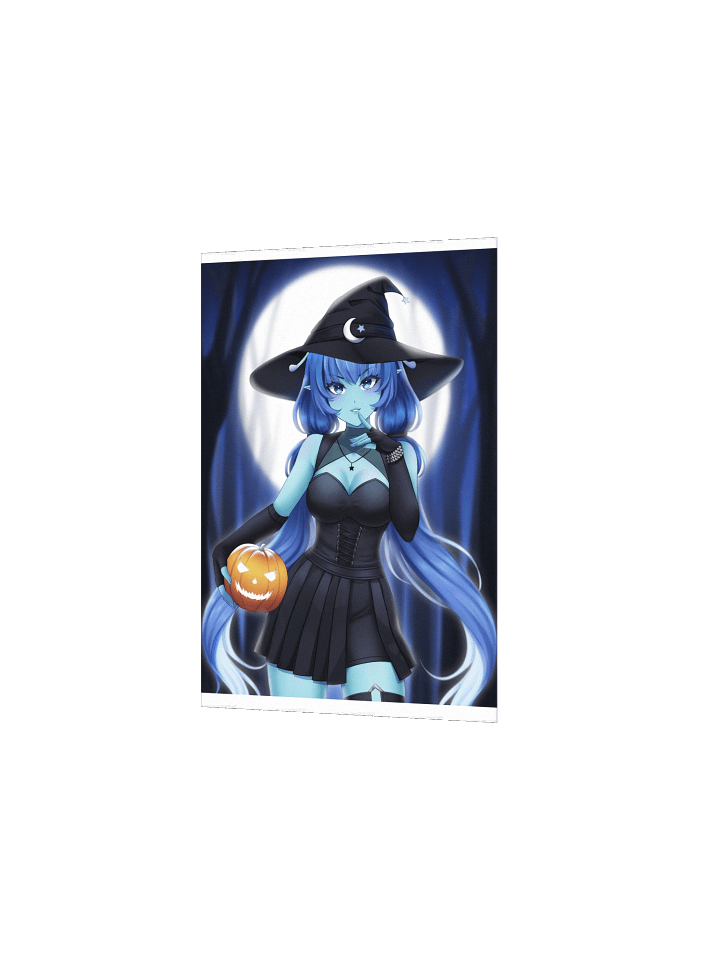 Starry Goth with Pumpkin Posters product image (5)