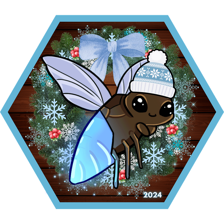 2024 Fox Den Holiday Ornament product image (1)