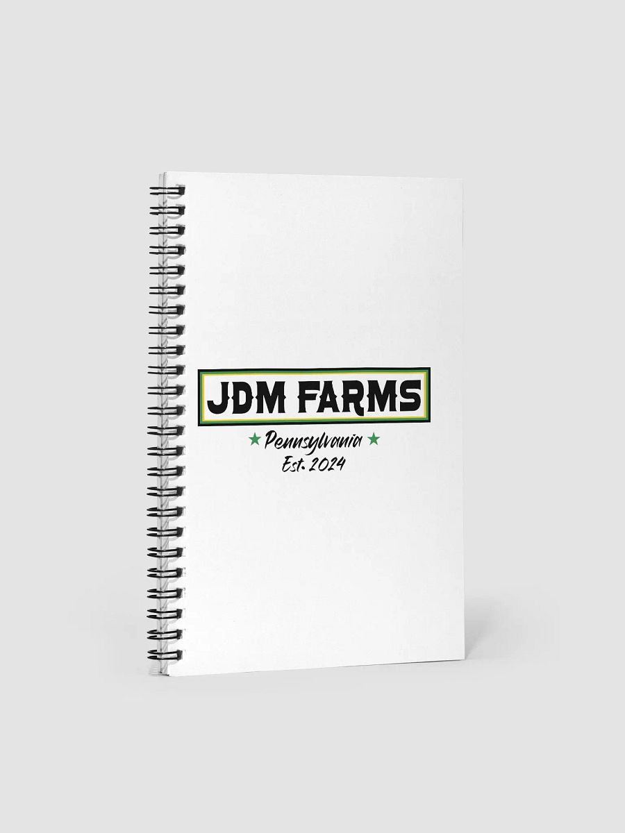 Starry Border Spiral Notebook product image (1)