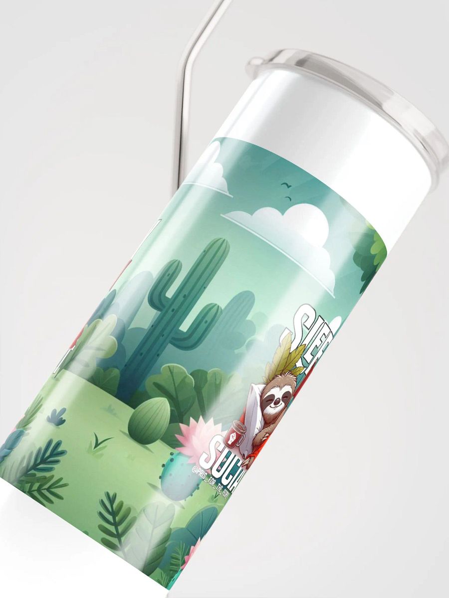 Pris- Sleepy Socialist STAINLESS STEEL TUMBLER product image (5)