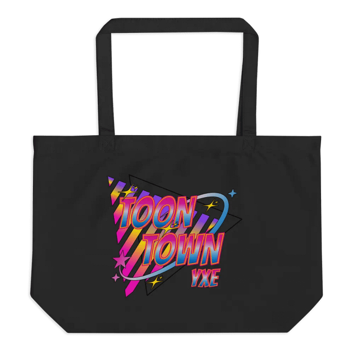 Toon Town Yxe Triangle Organic Tote product image (1)