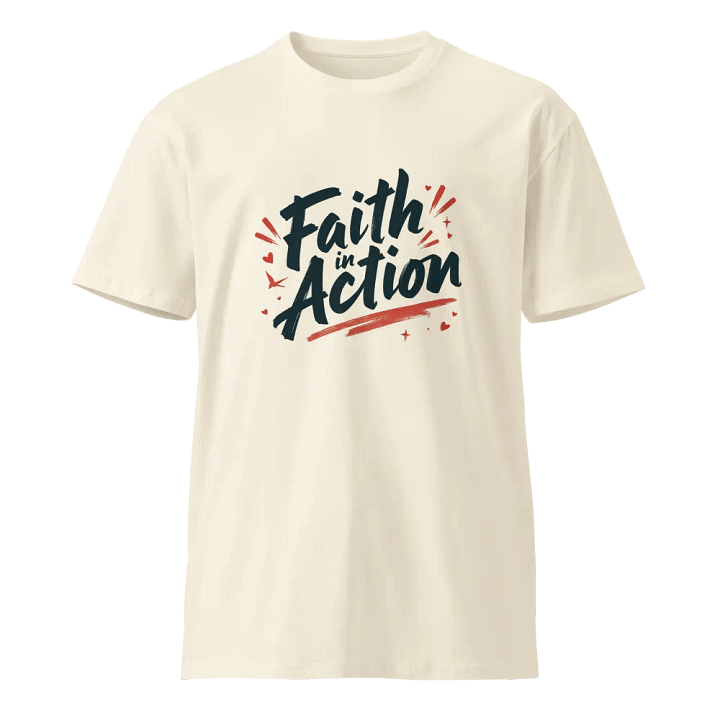 Faith in Action Unisex Premium Tee product image (1)