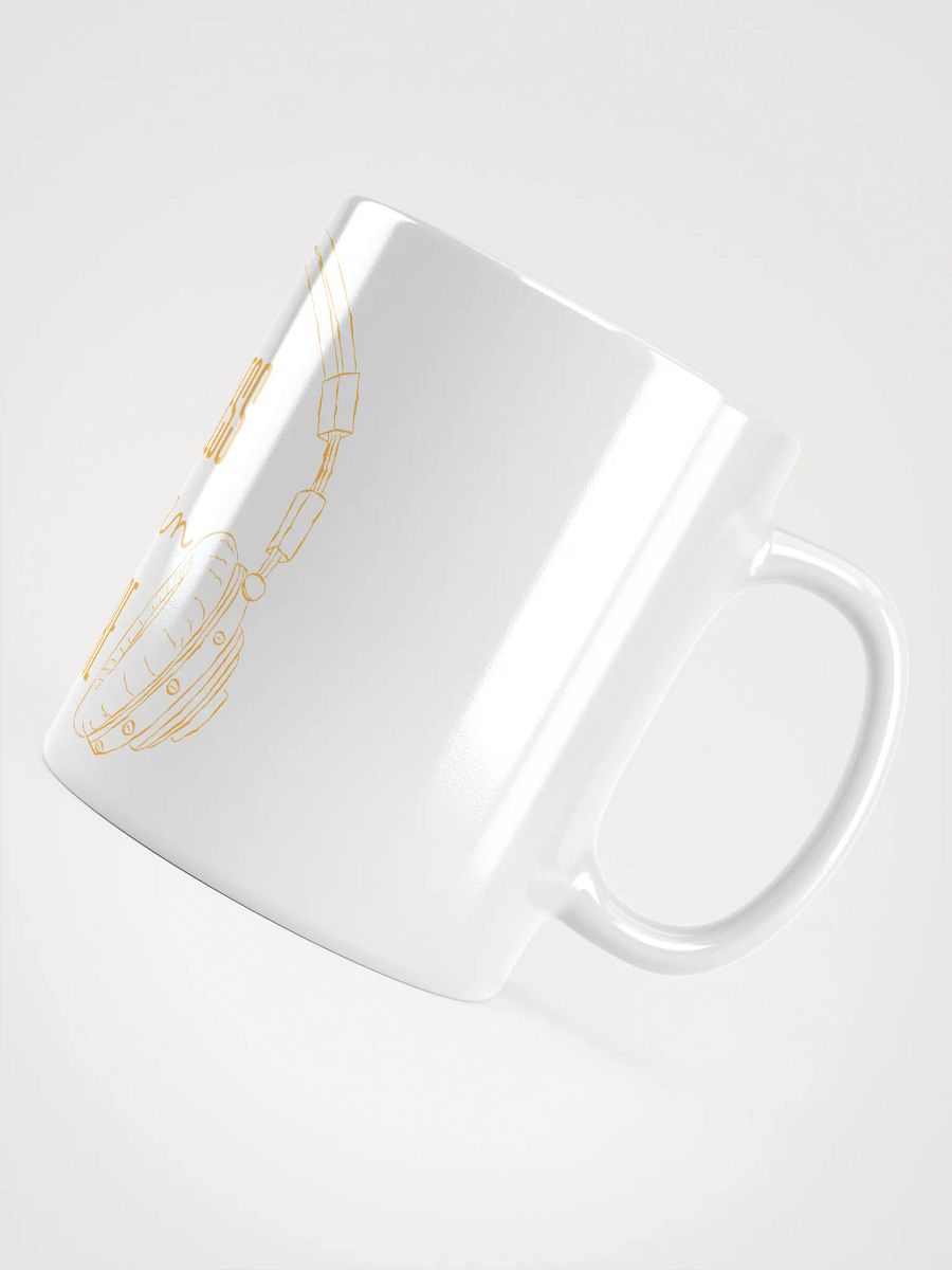 Talk Less Listen More White Glossy Mug product image (12)