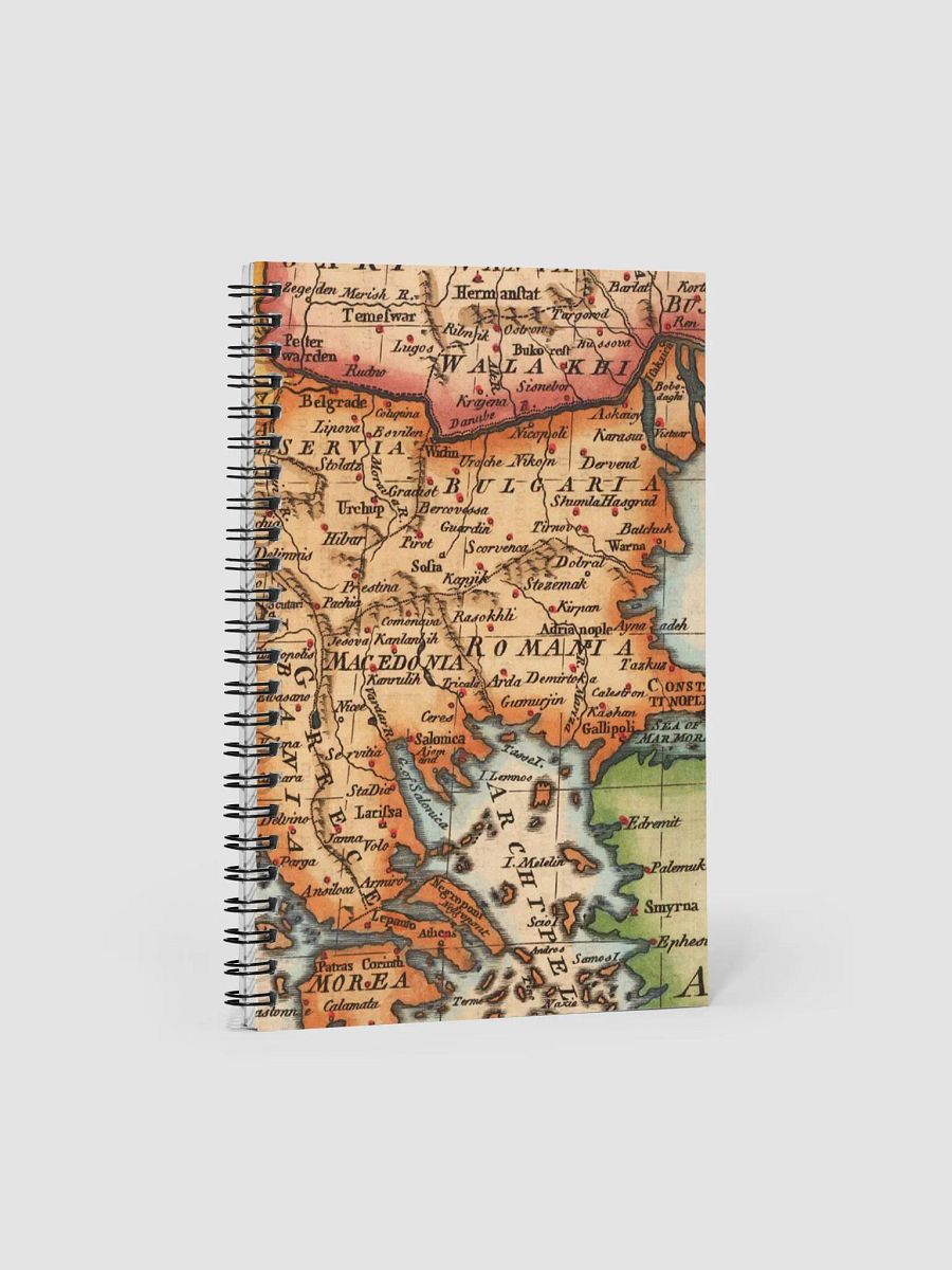 Vintage Map Notebook product image (1)