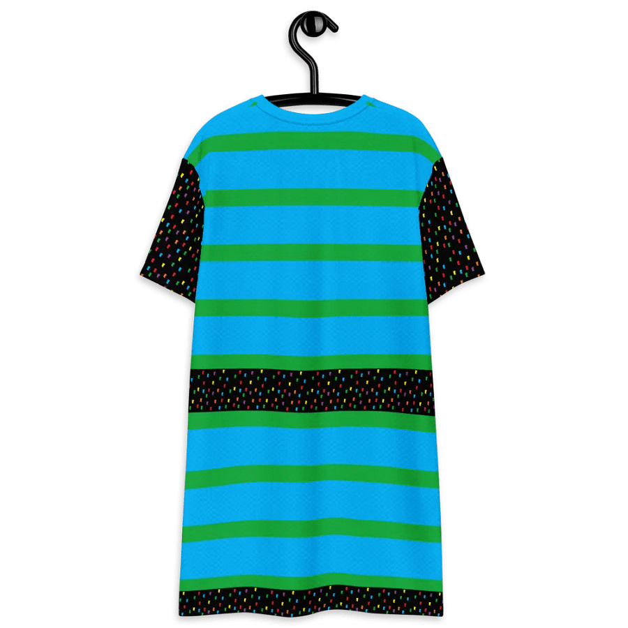 Tshirt Dress - Confetti and 8-Bit Bars product image (8)