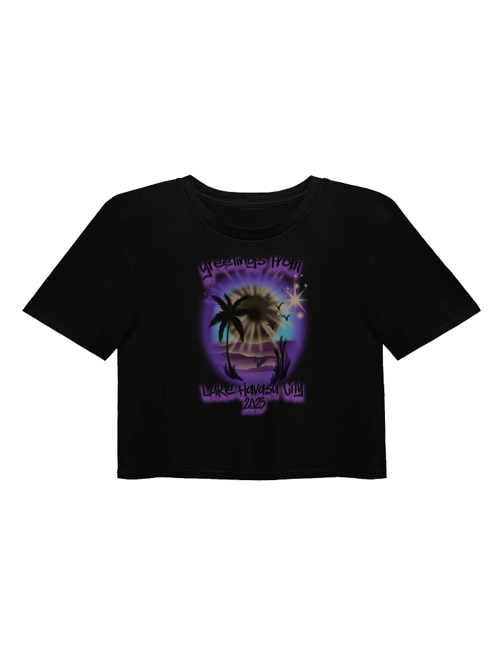 SUMMER VACATION 2025 CROP TOP product image (2)