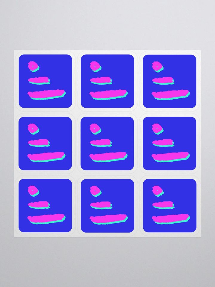 Underscore Logo Sticker Sheet product image (1)