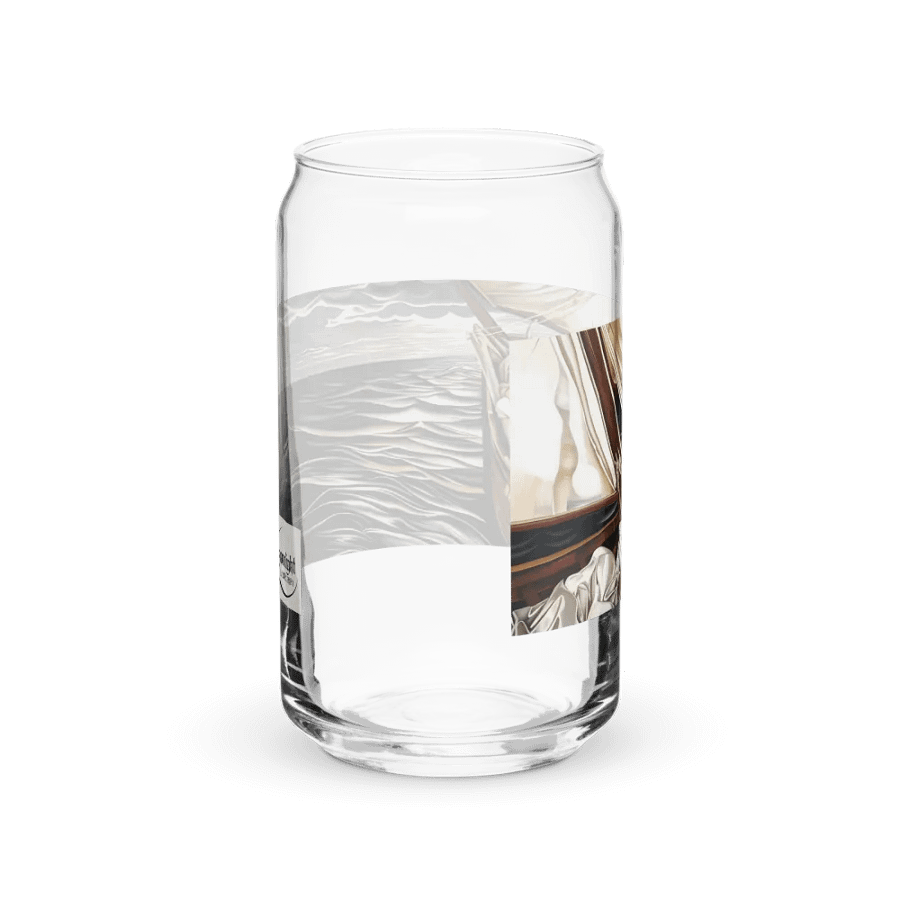 Glam Tarot 6 of Swords Can Shaped Glass product image (6)