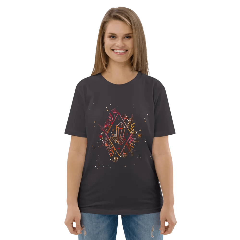 Crystal Fire Organic Cotton T-Shirt product image (116)
