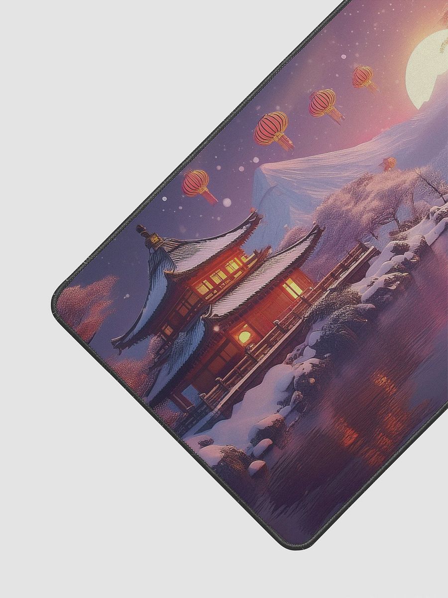 Winter Lanterns Medium Desk Mat (12 x 22) product image (3)