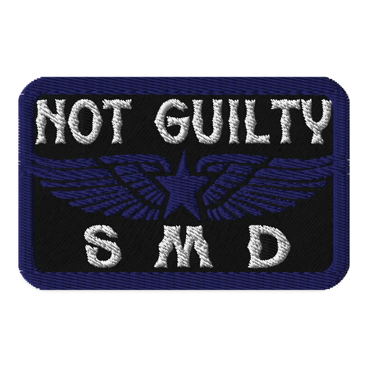Not Guilty Patch (Blue) product image (1)