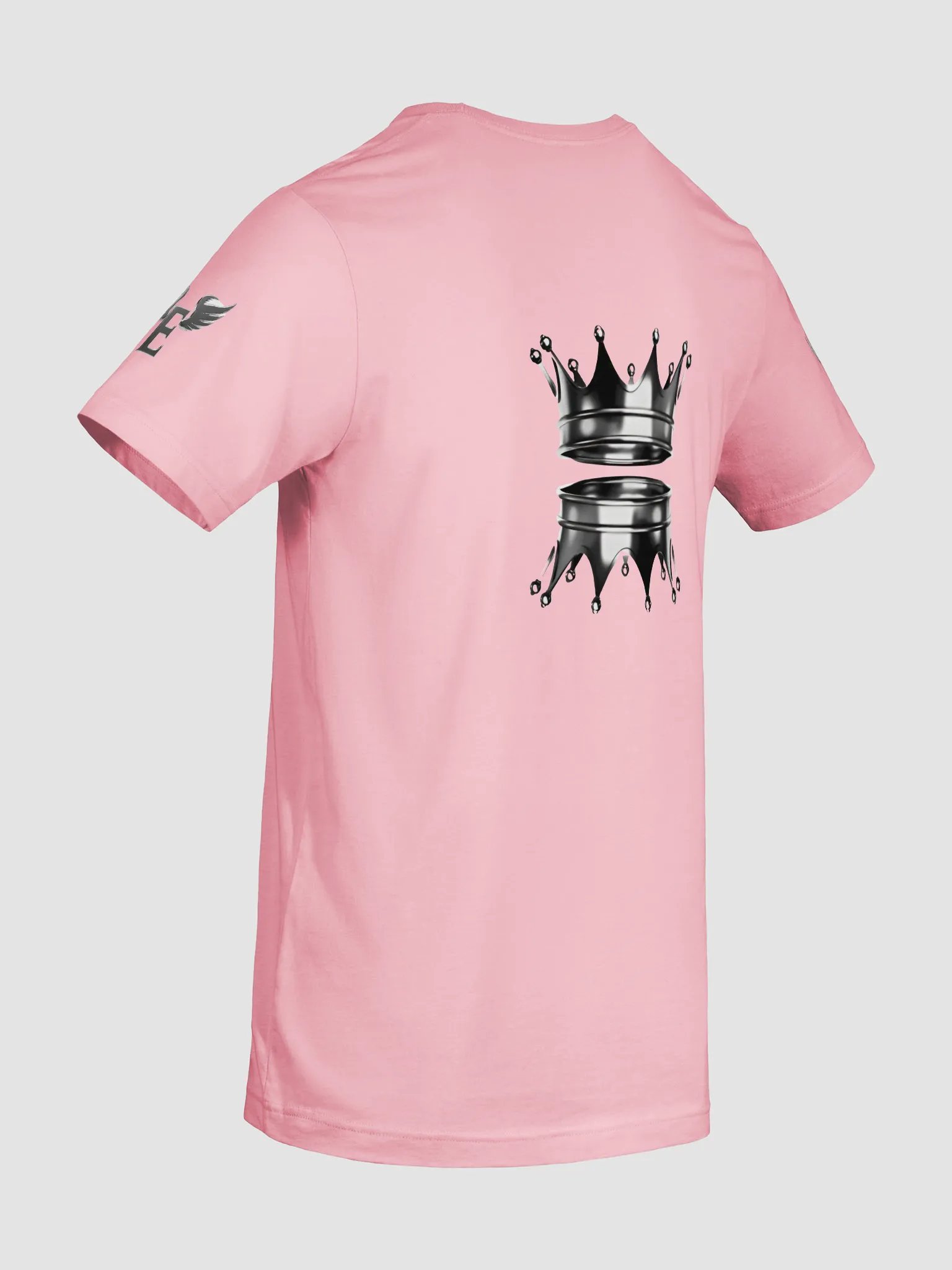 Reflective Split Crown Graphic T-Shirt product image (87)