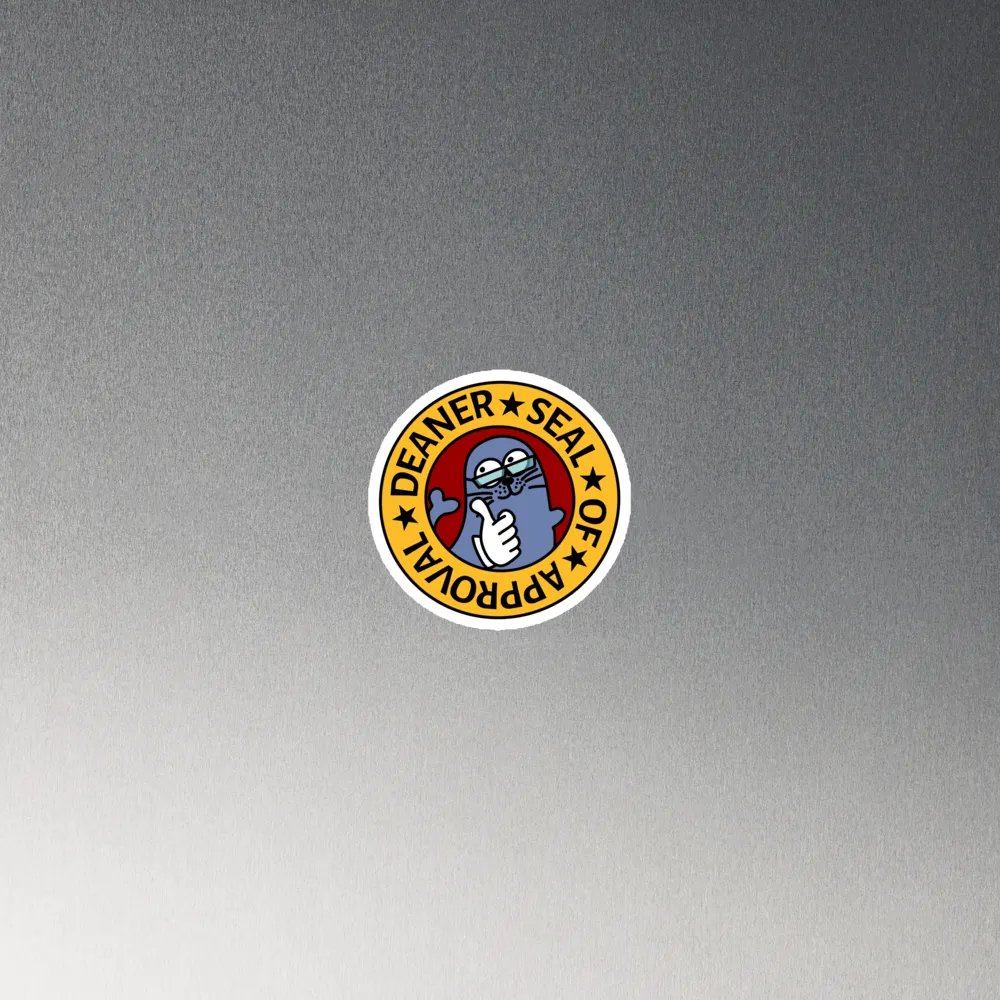 Deaner Seal of Approval Magnet product image (2)