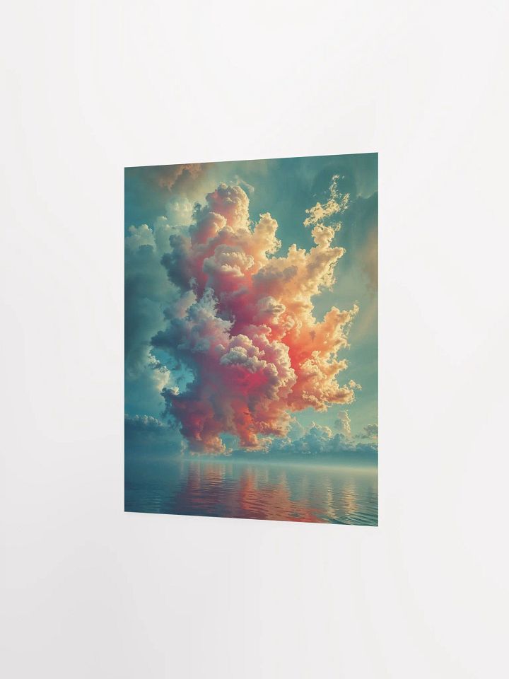 Vibrant Cloud Reflections Poster product image (11)