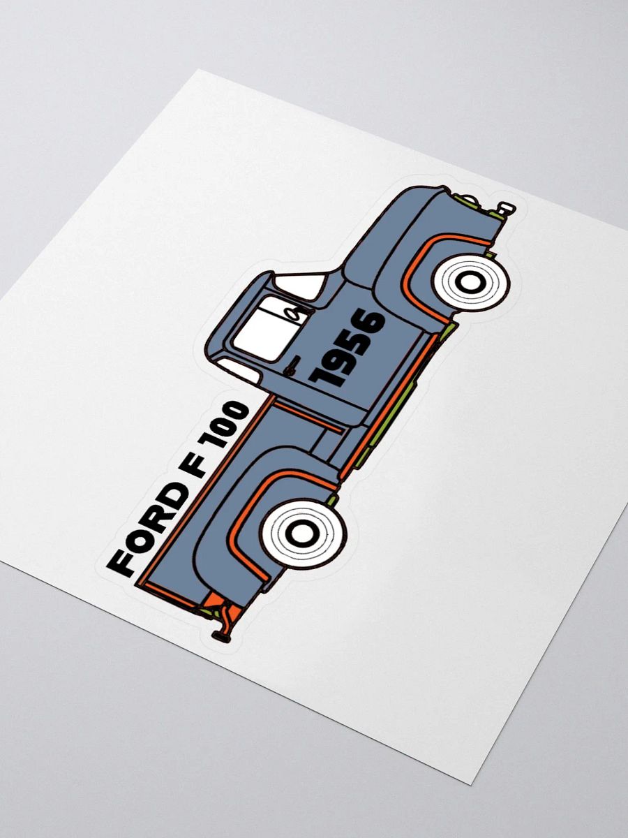 Vintage 1956 Pickup Truck Sticker product image (8)