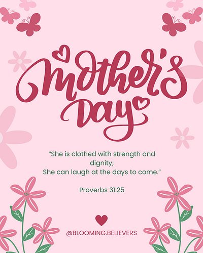 🌸Happy Mother’s Day to My Proverbs 31 Woman!🌸

🌸Today, we celebrate YOU—the woman who rises with strength, serves with grace,...